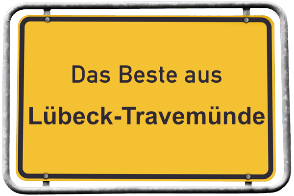 Travemünde - Ortsschild